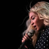 Recording artist Beyonce performs during a Get Out The Vote concert for Democratic presidential nominee Hillary Clinton at Wolstein Center on...