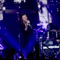 Recording artist Harry Styles of One Direction performs at 102.7 KIIS FM's Jingle Ball 2015 presented by Capital One at Staples Center on December 4,...