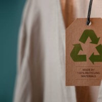 recycling products concept organic cotton recycling cloth zero waste materials - fashion stock pictures, royalty-free photos & images