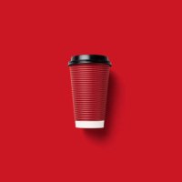 red paper coffee cup - junk food stock pictures, royalty-free photos & images