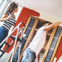 redecorating apartment. - home decoration stock pictures, royalty-free photos & images