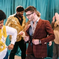 retro dance party - fashion stock pictures, royalty-free photos & images