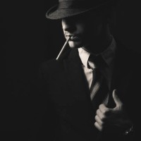 retro man in hat wears suit and tie - fashion stock pictures, royalty-free photos & images
