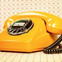 retro orange telephone - home decoration stock pictures, royalty-free photos & images
