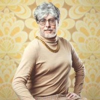 retro seventies style salesman - hairstyle stock pictures, royalty-free photos & images