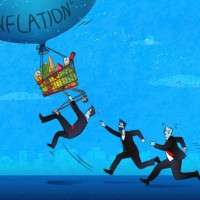 rising food prices - food stock illustrations