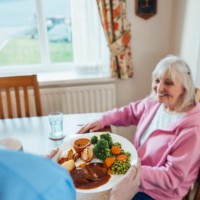 roast dinner for her patient - food stock pictures, royalty-free photos & images