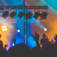 rock and roll alive - concert stock pictures, royalty-free photos & images