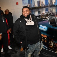 Rod Wave backstage during his Nostalgia Tour at VyStar Veterans Memorial Arena on December 18, 2023 in Jacksonville, Florida.