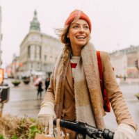 running errands on my bicycle - travel stock pictures, royalty-free photos & images