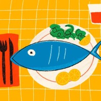 sardine on a plate ready to eat illustration - food stock pictures, royalty-free photos & images