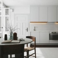 scandinavian style kitchen - home decoration stock pictures, royalty-free photos & images