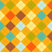seamless argyle fabric retro fabric pattern - fashion stock illustrations
