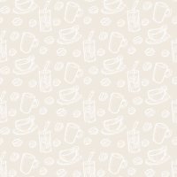 seamless pattern - coffee stock illustrations