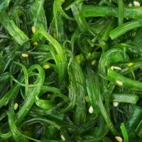 seaweed salad as a background - food stock pictures, royalty-free photos & images