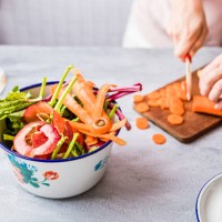 separating vegetable leftovers for compost - food stock pictures, royalty-free photos & images