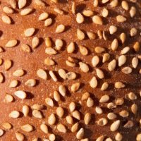 sesame seed bun macrophotography - food stock pictures, royalty-free photos & images