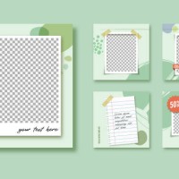 set of instagram stories and post frame templates. social media template banner fashion sale promotion. social media square post frame sale poster - fashion stock illustrations