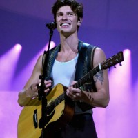 Shawn Mendes performs onstage during the opening night of Shawn Mendes Wonder: The World Tour at Moda Center on June 27, 2022 in Portland, Oregon.