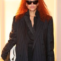 Shibon Kennedy attends the SRVC show during London Fashion Week September 2023 at The Block on September 18, 2023 in London, England.