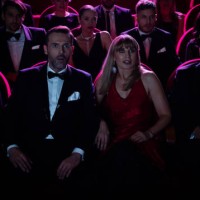 shocked mature couple watching opera in theater - concert stock pictures, royalty-free photos & images