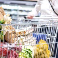 shopping mall - groceries - food stock pictures, royalty-free photos & images