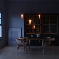 simple room interior - home decoration stock pictures, royalty-free photos & images