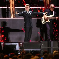 Singer Luis Miguel performs, at the Estadio Banorte on August 22, 2024 in Monterrey, Mexico.