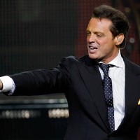 Singer Luis Miguel performs during the first of four sold-out shows at The Colosseum at Caesars Palace September 15, 2010 in Las Vegas, Nevada....