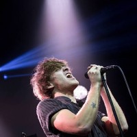 Singer Paolo Nutini performs live during a concert at the Columbiahalle on November 18, 2014 in Berlin, Germany.