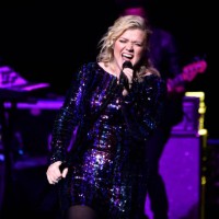 Singer/songwriter Kelly Clarkson performs at the Sands Cares INSPIRE 2019 charity concert benefiting local nonprofit organizations at The Venetian...