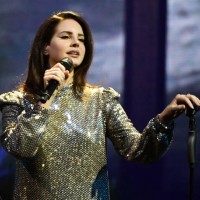Singer/songwriter Lana Del Rey performs during a stop of her LA to the Moon Tour in support of the album 