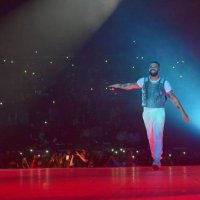 Singer Trey Songz and Drake perform onstage during the Final Stop of 'Aubrey & The three Amigos Tour' at State Farm Arena on November 18, 2018 in...
