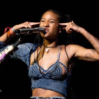 Singer WILLOW performs onstage during Weekend 2, Day 3 of the 2023 Coachella Valley Music and Arts Festival on April 23, 2023 in Indio, California.