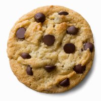 single chocolate chip cookie - junk food stock pictures, royalty-free photos & images