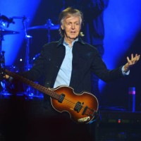 Sir Paul McCartney performs live on stage at the O2 Arena during his 'Freshen Up' tour, on December 16, 2018 in London, England.