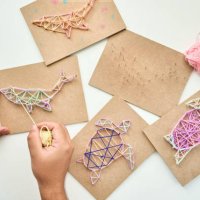 skilled hands creating string art products - nails art stock pictures, royalty-free photos & images