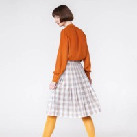 slim model in colorful retro outfit - fashion stock pictures, royalty-free photos & images