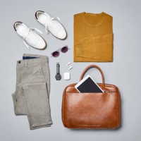 smart casual with technologies and accessories - fashion stock pictures, royalty-free photos & images