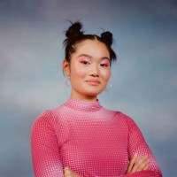 smiling young woman with pigtails - fashion stock pictures, royalty-free photos & images