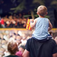 snacks and entertainment - concert stock pictures, royalty-free photos & images