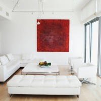 sofas, coffee table and wall art in modern living room - home decoration stock pictures, royalty-free photos & images