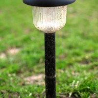 solar lamp - garden decoration stock pictures, royalty-free photos & images