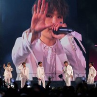 South Korean K-pop band BTS performs in concert on May 11 at Soldier Field in Chicago. Jin, V, Suga, Jungkook, RM, Jimin and J-Hope will continue to...