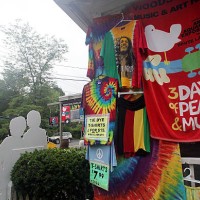 Souvenir shop sells goods as the 40th anniversary of the Woodstock music festival approaches August 13, 2009 in Woodstock, New York. On August 15-17...