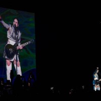 Spanish singer Rosalia performs during her Motomami World Tour at Movistar Arena de Bogota on August 31, 2022 in Bogota, Colombia.