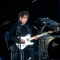 Speacial guest Bob Dylan performs in concert during Farm Aid at Ruoff Home Mortgage Music Center on September 23, 2023 in Noblesville, Indiana.
