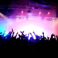 spectators - concert stock pictures, royalty-free photos & images