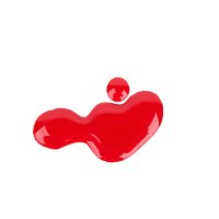 spilled red nail polish on white background - nails art stock pictures, royalty-free photos & images
