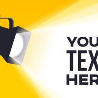 spotlight floodlight your message announcement background - concert stock illustrations
